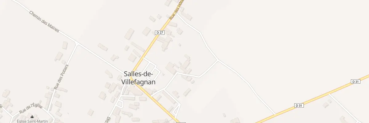 Plan du 3 Che des Charras à Salles-de-Villefagnan