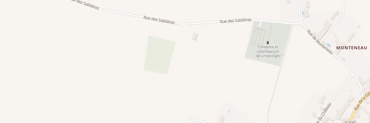 Plan du 3 Rue des Sablieres La Grouzille à Limalonges