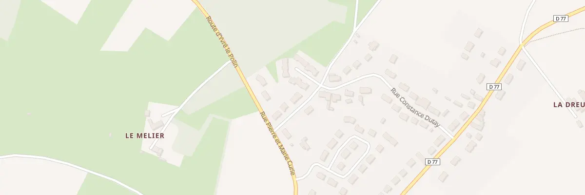 Plan du 23 Rue Constance Dutay à Requeil