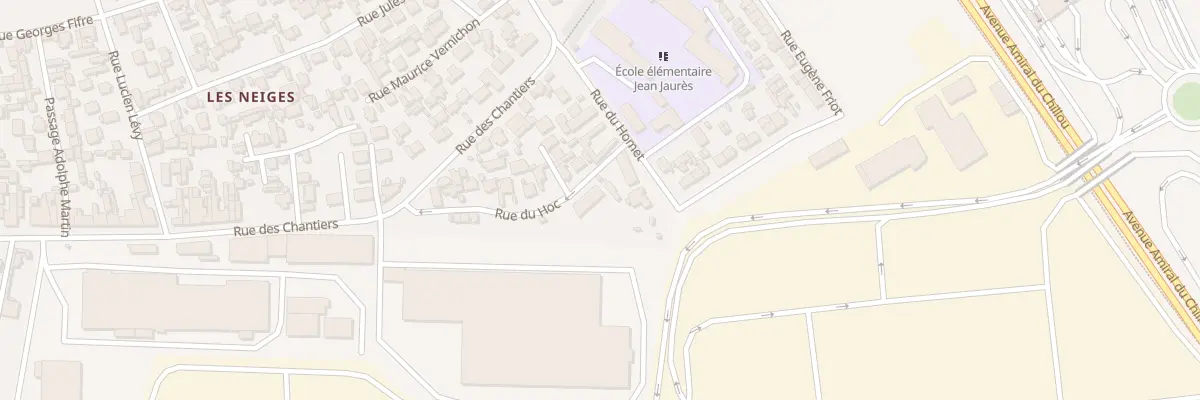 Plan du 20B Rue du Hoc au Havre