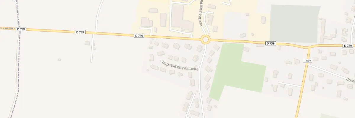 Plan du 3 Imp de l’Alouette à Mansle-les-Fontaines
