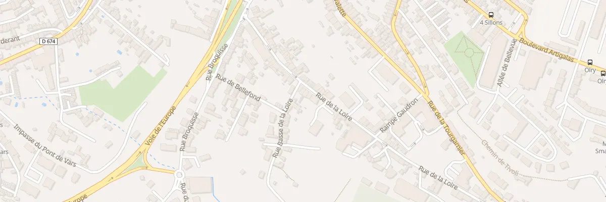 Plan du 97 Rue de la Loire à Angoulême