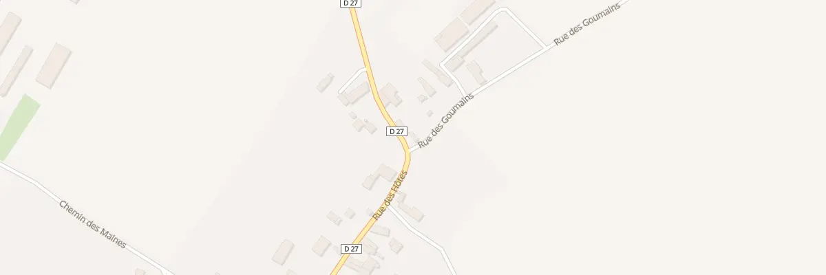 Plan du 10 Rue des Hôtes à Salles-de-Villefagnan