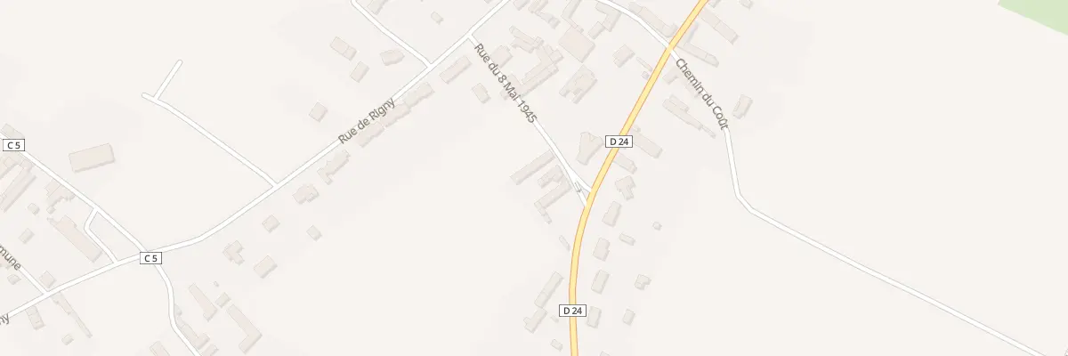 Plan du 4 Rue du Huit Mai 1945 à Amberre