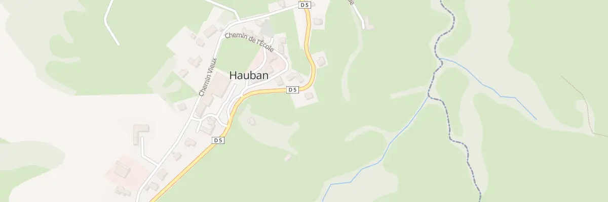 Plan du 5012 Cap de Hauban à Hauban