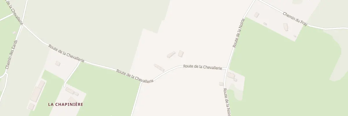 Plan du 130 Rte de la Chevallerie à Yvré-le-Pôlin