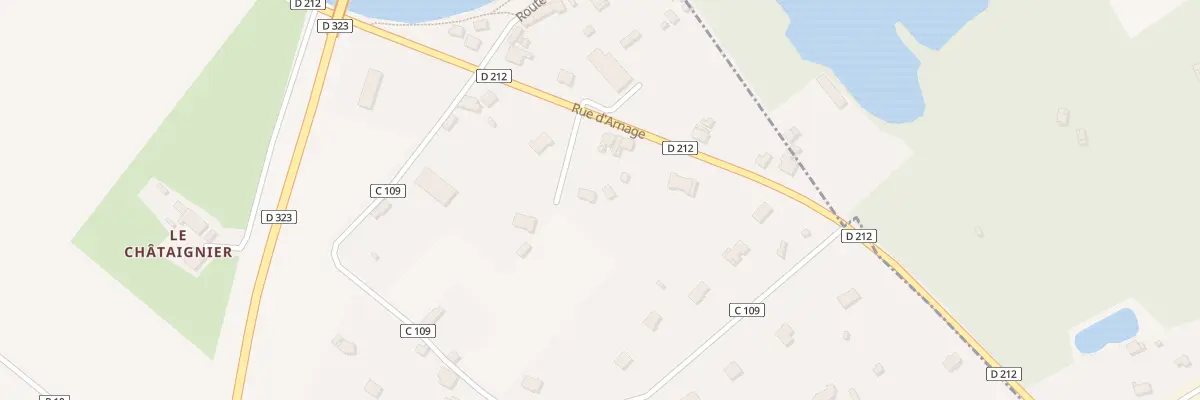 Plan du 38 Rue d’Arnage à Spay