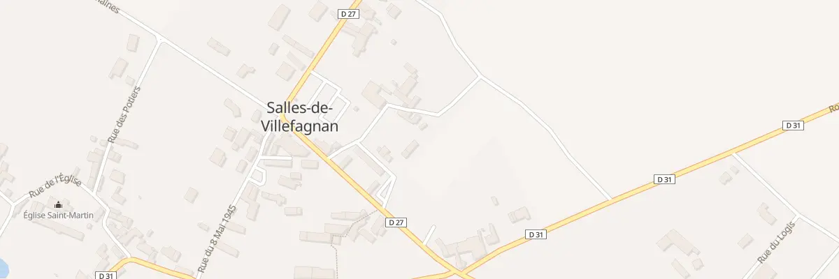 Plan du 4B Che des Charras à Salles-de-Villefagnan