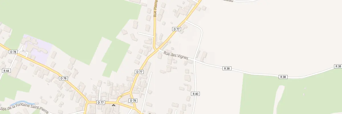 Plan du 1B Rue des Vignes à Requeil