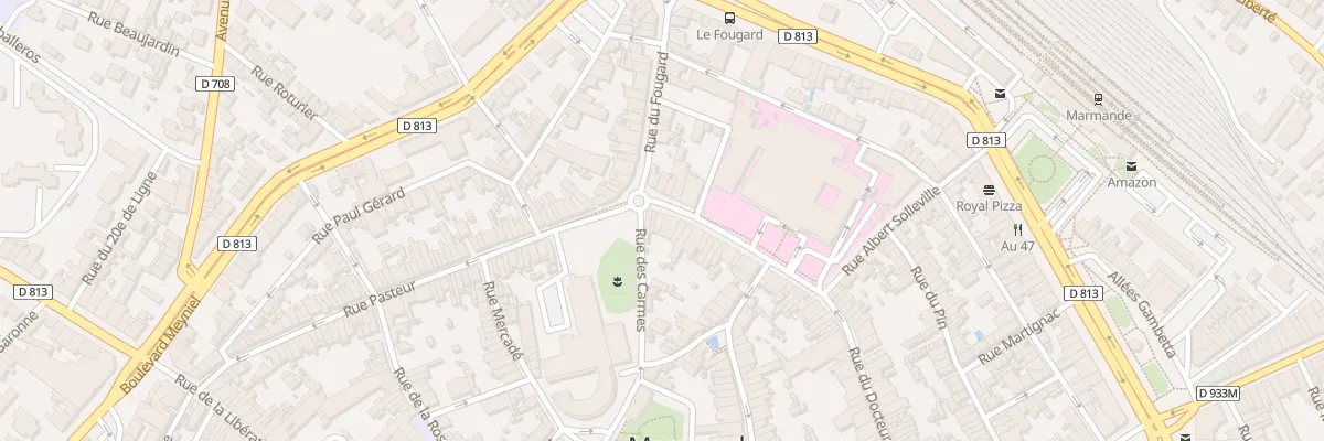 Plan du 103 Rue du Docteur Courret à Marmande