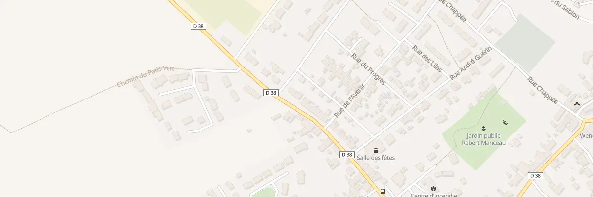 Plan du 70 Rue du Onze Novembre à Sainte-Jamme-sur-Sarthe