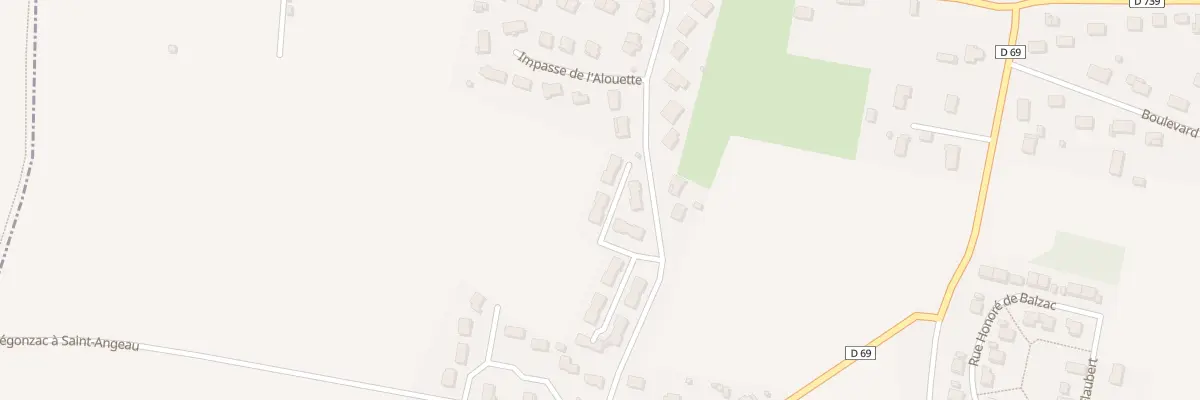 Plan du 4 Rue Jean de la Fontaine à Mansle-les-Fontaines