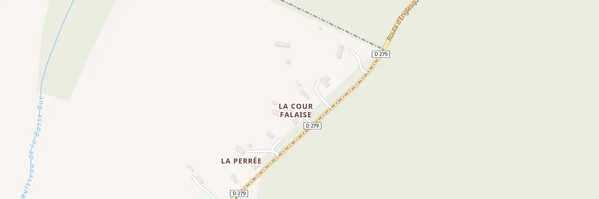 Plan du 2615 Rte de St Gatien à Englesqueville-en-Auge