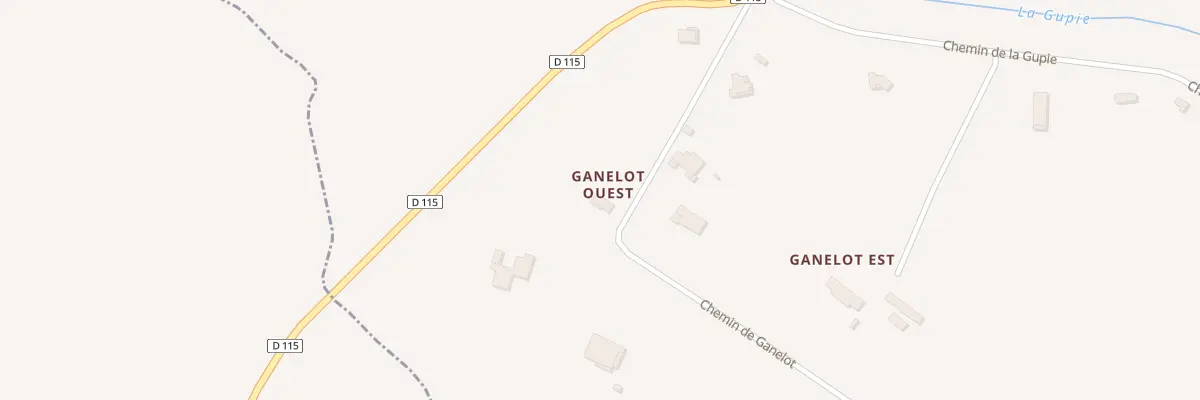 Plan du 236 Che de Ganelot à Mauvezin-sur-Gupie