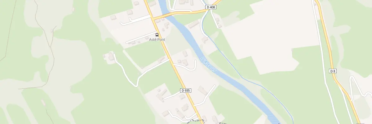 Plan du 47 Rte des Cols à Asté