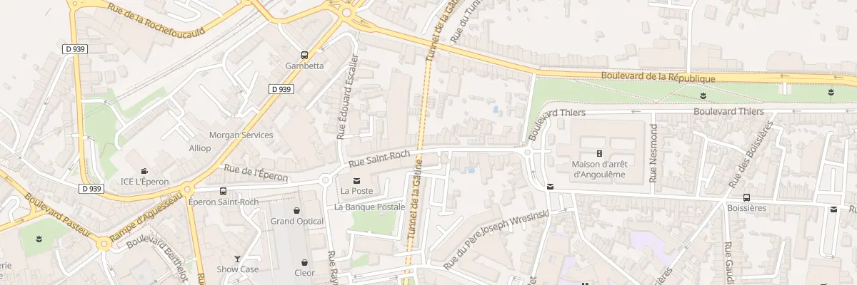 Plan du 72 Rue Saint Roch à Angoulême