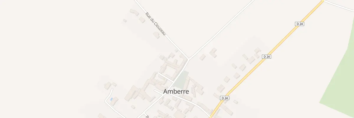 Plan du 10 Rue du Clouzeau à Amberre