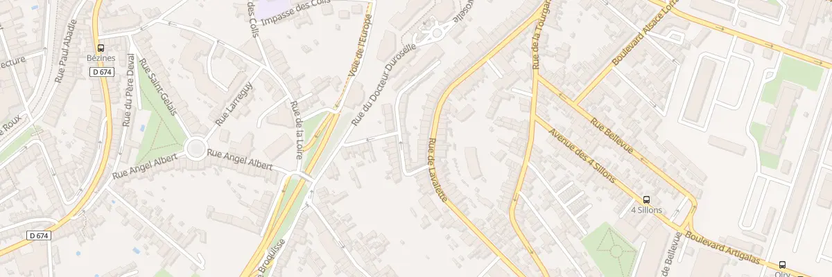 Plan du 65 Rue de Lavalette à Angoulême