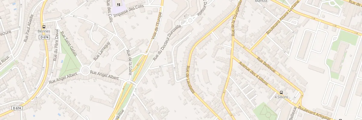 Plan du 61 Rue de Lavalette à Angoulême