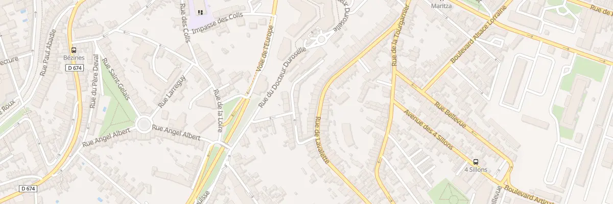 Plan du 59 Rue de Lavalette à Angoulême