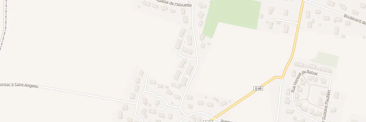 Plan du 18 Rue Jean de la Fontaine à Mansle-les-Fontaines
