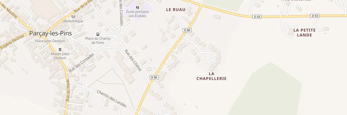 Plan du 17 Lot Chapellerie à Noyant-Villages