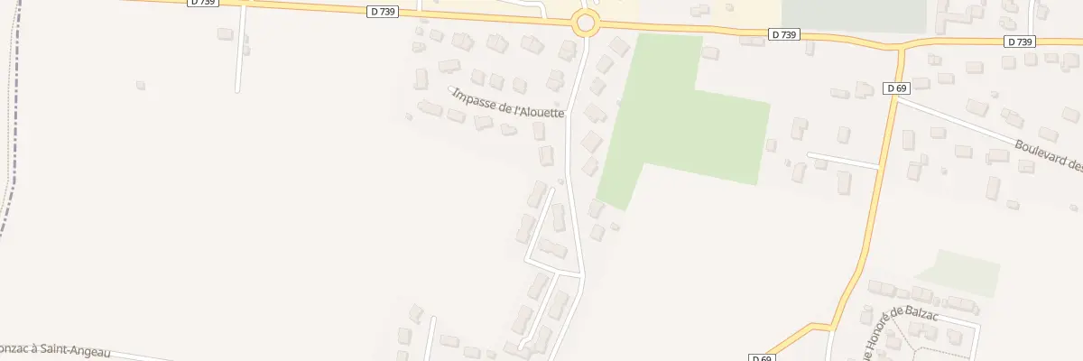 Plan du 6 Rue Jean de la Fontaine à Mansle-les-Fontaines