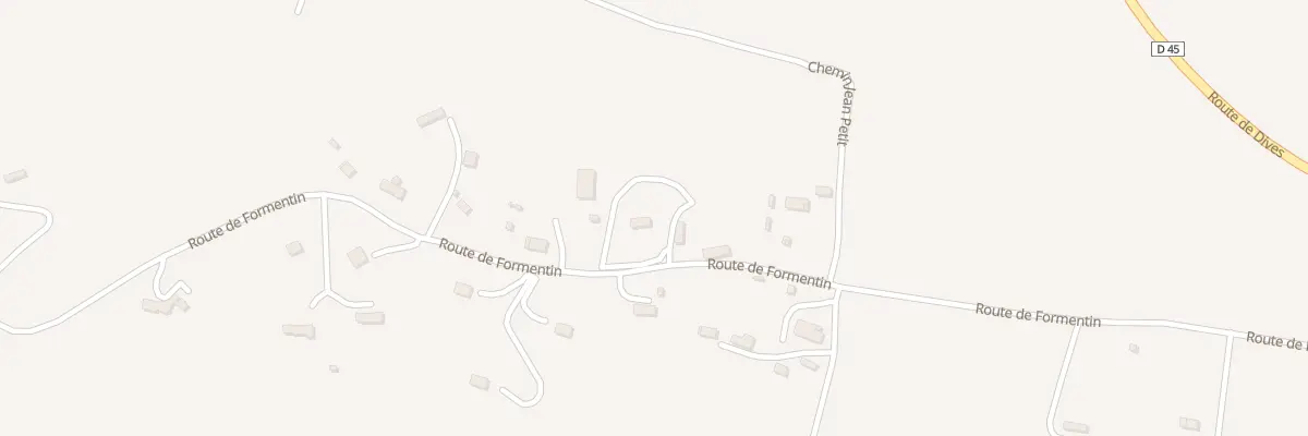 Plan du 712 Rte de Formentin à Manerbe