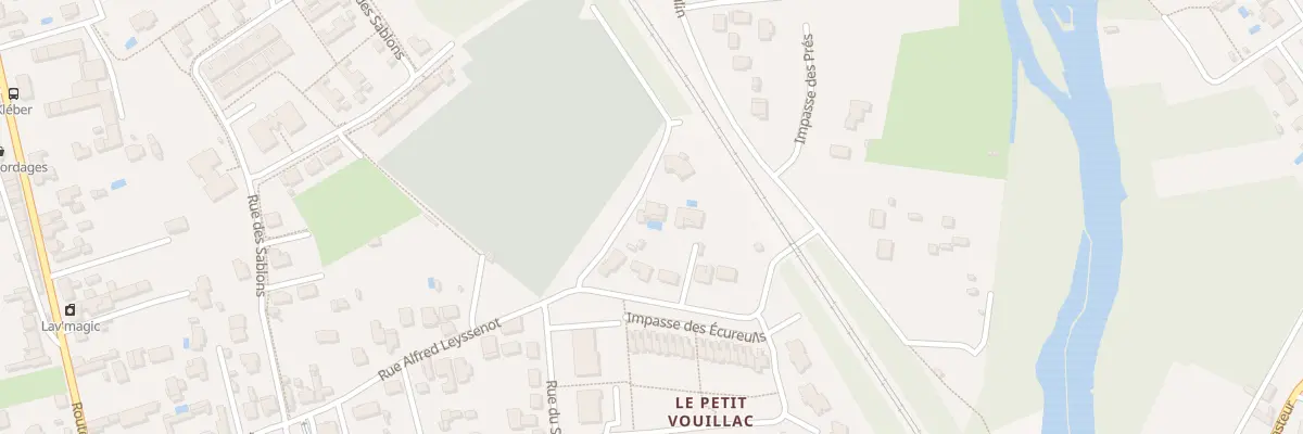 Plan du 50B Rue Alfred Leyssenot à Gond-Pontouvre