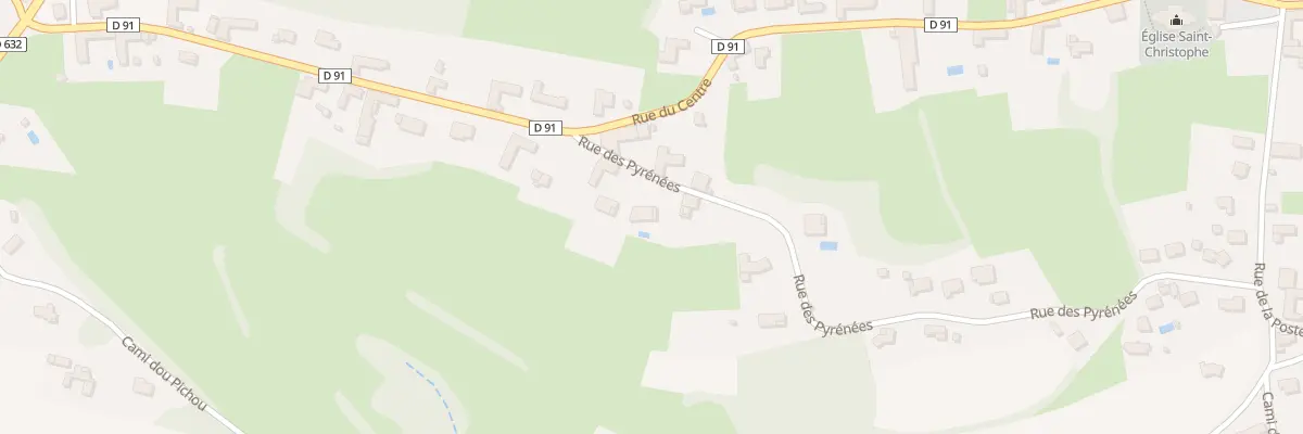 Plan du 21 Rue des Pyrénées à Pouyastruc