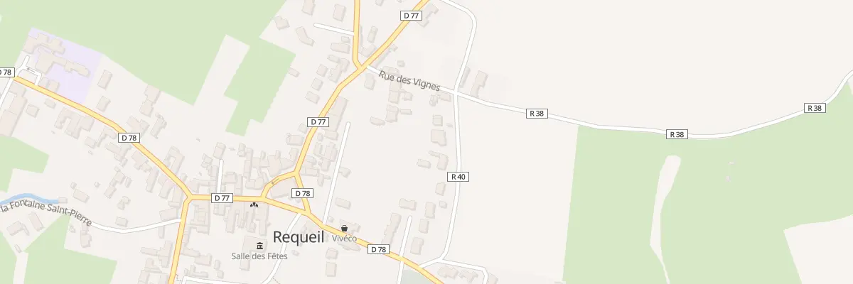 Plan du 5002 Le Bourg à Requeil
