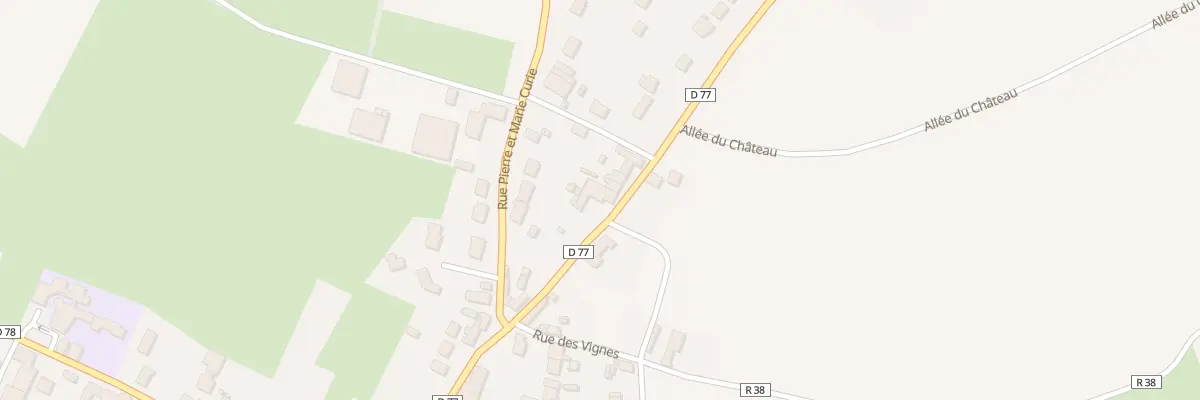 Plan du 4 Rue Georges Clemenceau à Requeil