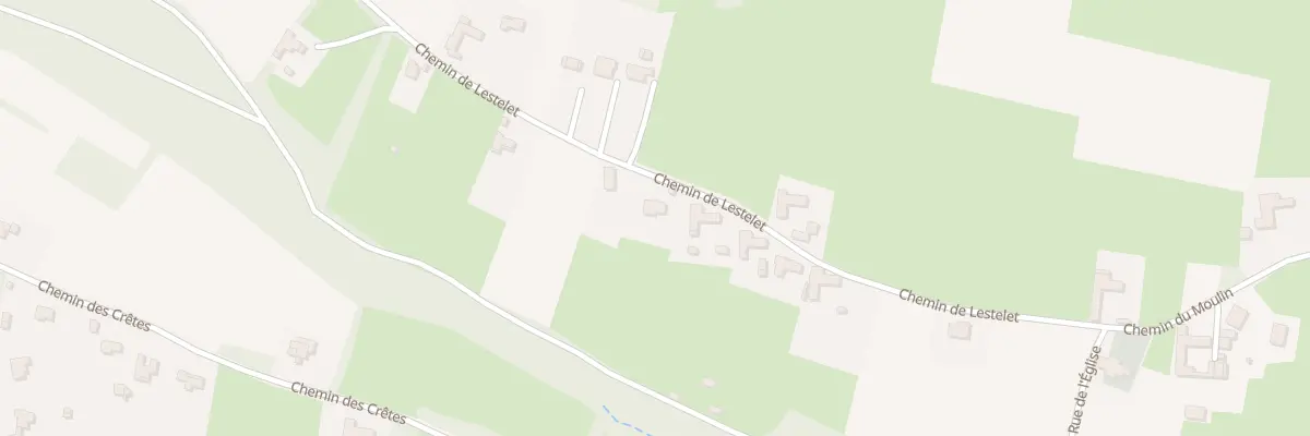 Plan du 17 Che de Lestelet à Laslades