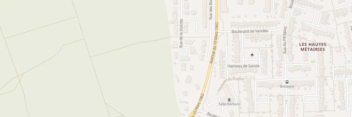 Plan du 8 Rue de la Hulotte à Allonnes