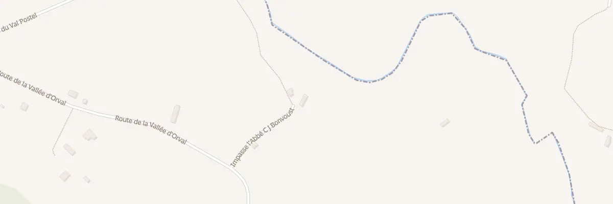 Plan du 79 Le Val Potel à Camembert