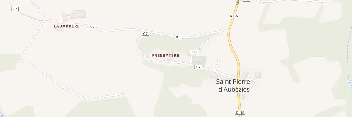 Plan du 5002 Presbytere à Saint-Pierre-d’Aubézies