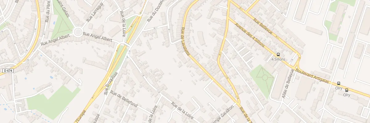 Plan du 95 Rue de Lavalette à Angoulême