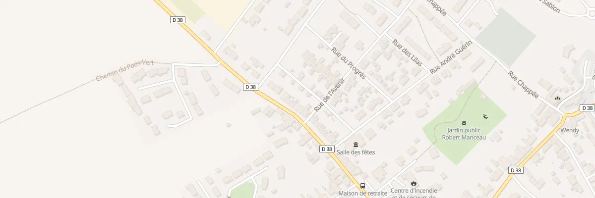 Plan du 64 Rue du Onze Novembre à Sainte-Jamme-sur-Sarthe