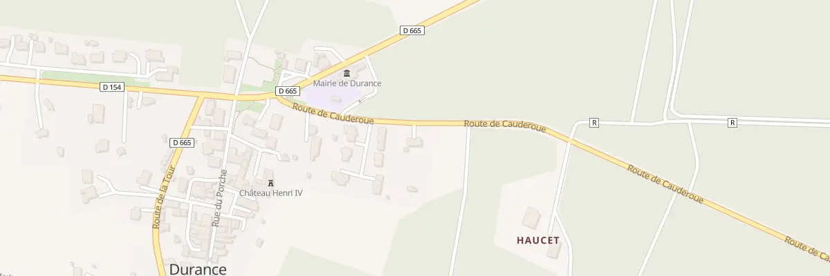 Plan du 5 Le Bourg à Durance