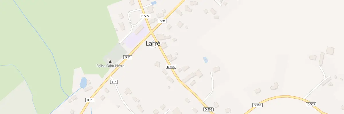Plan du 7 Rte du Château d’Eau à Larré