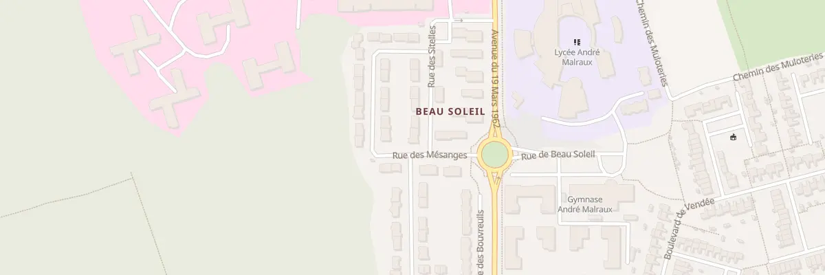 Plan du 1 Rue des Sitelles à Allonnes