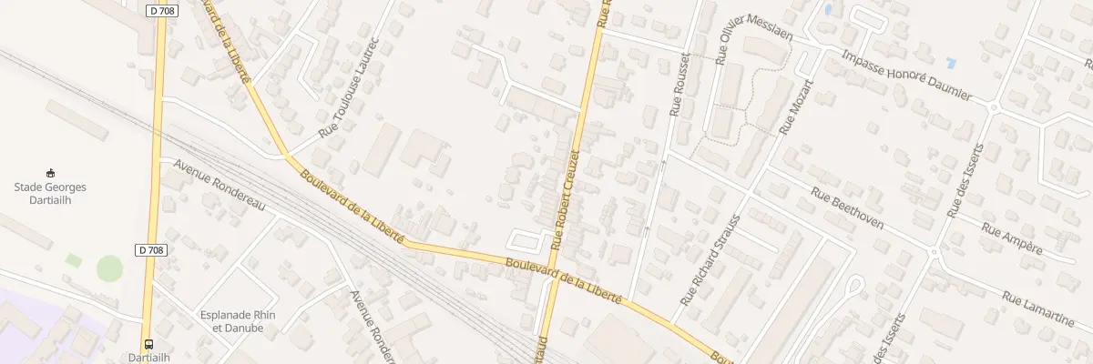 Plan du 23 Rue Robert Creuzet à Marmande