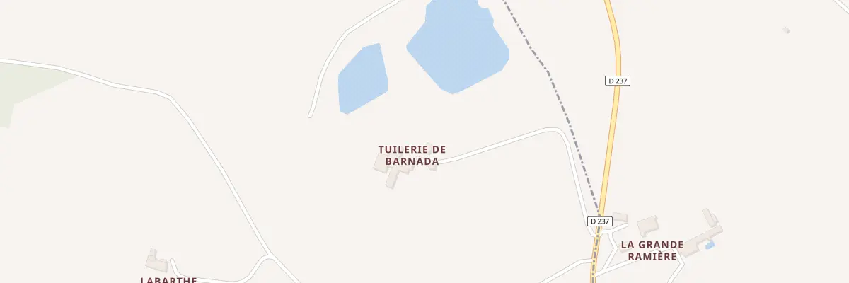 Plan du 314 Imp La Tuilerie à Baleyssagues