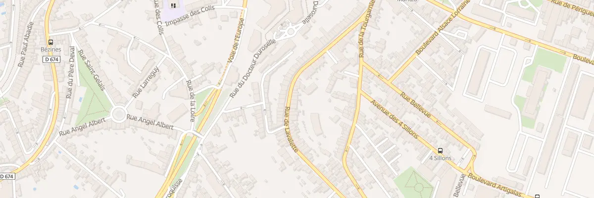 Plan du 46 Rue de Lavalette à Angoulême