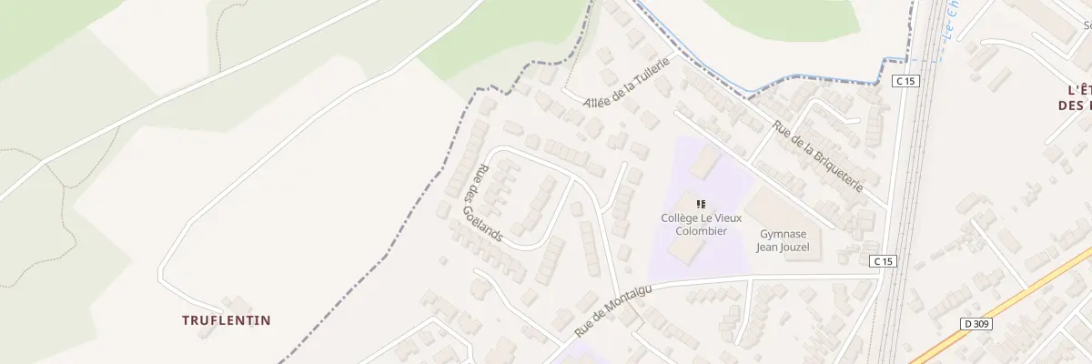 Plan du 35 Rue des Goelands au Mans