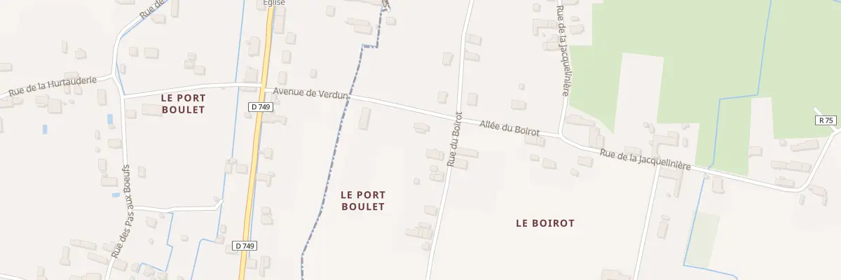Plan du 5643 Rue du Boirot à La Chapelle-sur-Loire