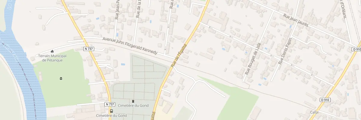 Plan du 53 Rue de l’Egalité à Gond-Pontouvre