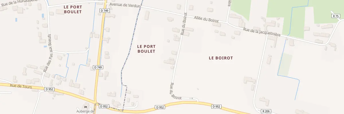 Plan du 3 Rue du Boirot à La Chapelle-sur-Loire