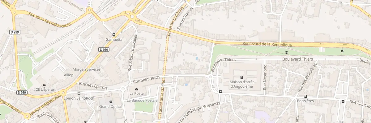 Plan du 84 Rue Saint Roch à Angoulême