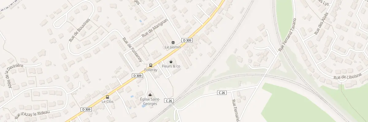 Plan du 157 Rue de Sablé au Mans